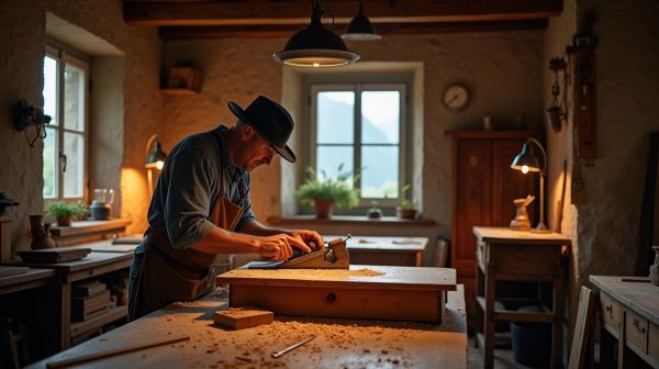 Votre menuisier à Annecy réalise tous vos projets en menuiserie